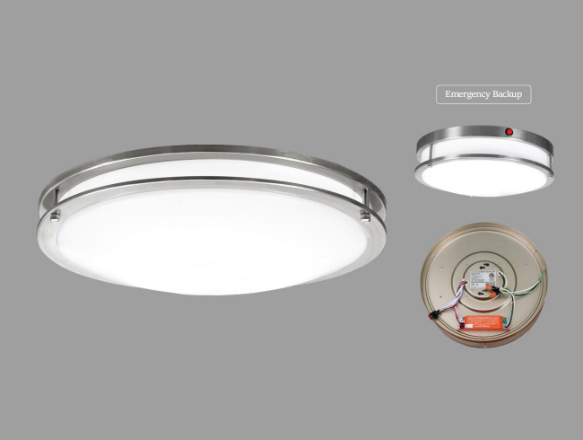 DR Series-LED Double Ring Flush Mount